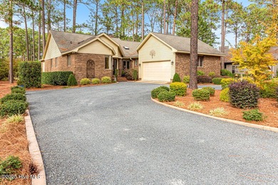 Discover this stunning brick home perfectly situated on the 6th on Pinehurst Resort and Country Club in North Carolina - for sale on GolfHomes.com, golf home, golf lot