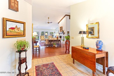 Discover this stunning brick home perfectly situated on the 6th on Pinehurst Resort and Country Club in North Carolina - for sale on GolfHomes.com, golf home, golf lot