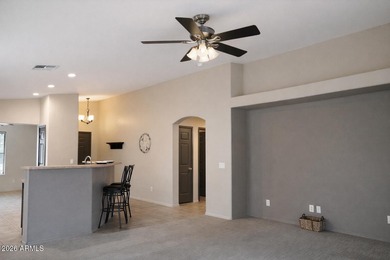 Golf course lot with beautiful views and a spacious split on Las Colinas Golf Club in Arizona - for sale on GolfHomes.com, golf home, golf lot