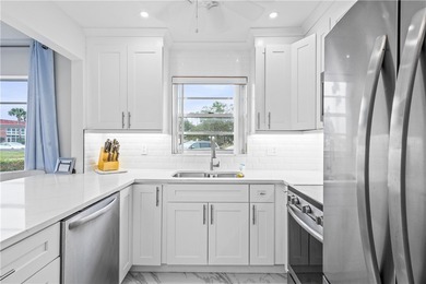 Rarely available, completely renovated modern condo in Vista on The American Golf Club in Florida - for sale on GolfHomes.com, golf home, golf lot