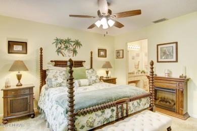 With a private, tranquil water and golf course view, this bright on Spruce Creek Golf Club in Florida - for sale on GolfHomes.com, golf home, golf lot