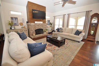 ALL Brick 4BR/3BA home w/ open floor plan w/ level fenced yard on Ballantrae Golf Club in Alabama - for sale on GolfHomes.com, golf home, golf lot