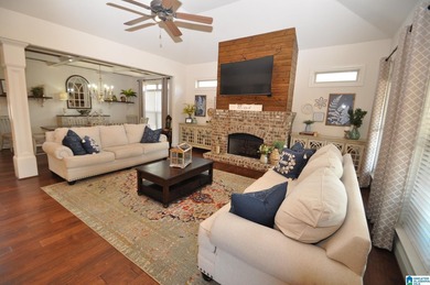 ALL Brick 4BR/3BA home w/ open floor plan w/ level fenced yard on Ballantrae Golf Club in Alabama - for sale on GolfHomes.com, golf home, golf lot