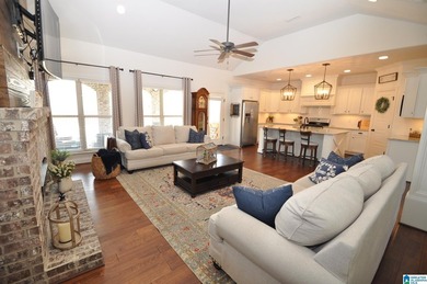 ALL Brick 4BR/3BA home w/ open floor plan w/ level fenced yard on Ballantrae Golf Club in Alabama - for sale on GolfHomes.com, golf home, golf lot