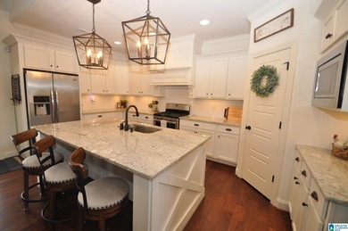 ALL Brick 4BR/3BA home w/ open floor plan w/ level fenced yard on Ballantrae Golf Club in Alabama - for sale on GolfHomes.com, golf home, golf lot