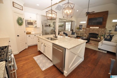 ALL Brick 4BR/3BA home w/ open floor plan w/ level fenced yard on Ballantrae Golf Club in Alabama - for sale on GolfHomes.com, golf home, golf lot