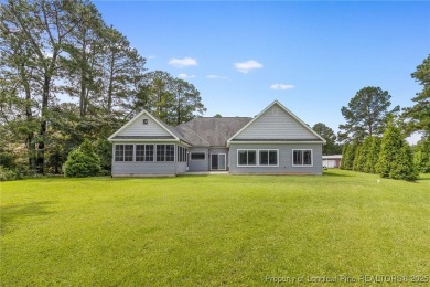 Custom-built golf course home in the highly sought-after, gated on Carolina Trace Country Club in North Carolina - for sale on GolfHomes.com, golf home, golf lot