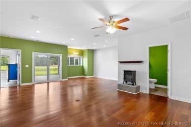 Custom-built golf course home in the highly sought-after, gated on Carolina Trace Country Club in North Carolina - for sale on GolfHomes.com, golf home, golf lot