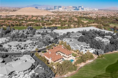 Exceptional Mediterranean estate in Southern Highlands on Southern Highlands Golf Club in Nevada - for sale on GolfHomes.com, golf home, golf lot