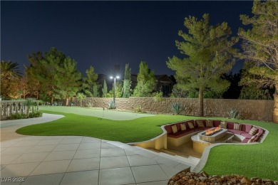 Exceptional Mediterranean estate in Southern Highlands on Southern Highlands Golf Club in Nevada - for sale on GolfHomes.com, golf home, golf lot