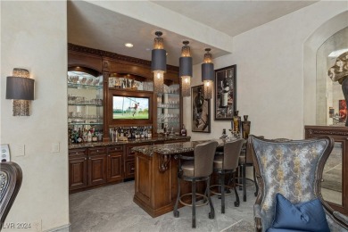 Exceptional Mediterranean estate in Southern Highlands on Southern Highlands Golf Club in Nevada - for sale on GolfHomes.com, golf home, golf lot