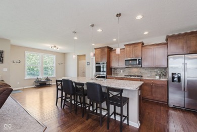 Former Beazer spec home with ALL the *bells and whistles* in on Stony Creek Golf Club in Indiana - for sale on GolfHomes.com, golf home, golf lot