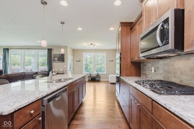 Former Beazer spec home with ALL the *bells and whistles* in on Stony Creek Golf Club in Indiana - for sale on GolfHomes.com, golf home, golf lot
