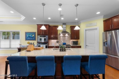 This exceptional residence, located within the esteemed Compass on Compass Pointe Golf Course in North Carolina - for sale on GolfHomes.com, golf home, golf lot
