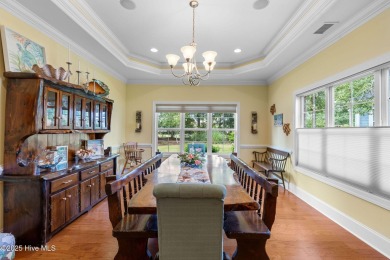 This exceptional residence, located within the esteemed Compass on Compass Pointe Golf Course in North Carolina - for sale on GolfHomes.com, golf home, golf lot