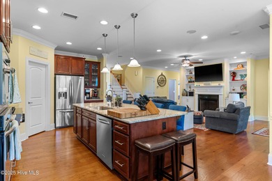 This exceptional residence, located within the esteemed Compass on Compass Pointe Golf Course in North Carolina - for sale on GolfHomes.com, golf home, golf lot