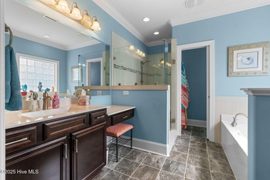 This exceptional residence, located within the esteemed Compass on Compass Pointe Golf Course in North Carolina - for sale on GolfHomes.com, golf home, golf lot