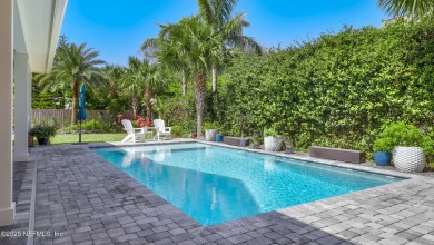 This stunning 5-bed, 4.5-bath home is just one block from the on Ponte Vedra Inn and Club - Lagoon in Florida - for sale on GolfHomes.com, golf home, golf lot