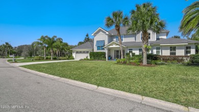 This stunning 5-bed, 4.5-bath home is just one block from the on Ponte Vedra Inn and Club - Lagoon in Florida - for sale on GolfHomes.com, golf home, golf lot