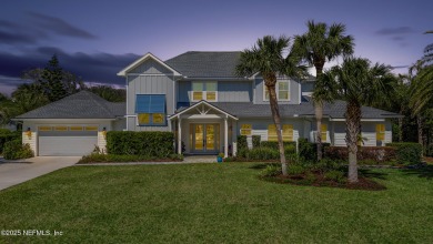 This stunning 5-bed, 4.5-bath home is just one block from the on Ponte Vedra Inn and Club - Lagoon in Florida - for sale on GolfHomes.com, golf home, golf lot