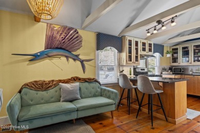 This historic home, long known as the ''Conch House,'' sits on North River Club in North Carolina - for sale on GolfHomes.com, golf home, golf lot