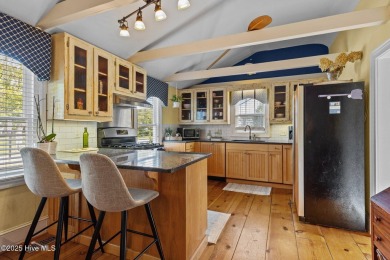 This historic home, long known as the ''Conch House,'' sits on North River Club in North Carolina - for sale on GolfHomes.com, golf home, golf lot