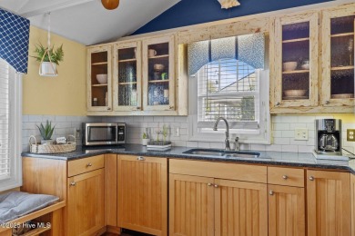 This historic home, long known as the ''Conch House,'' sits on North River Club in North Carolina - for sale on GolfHomes.com, golf home, golf lot