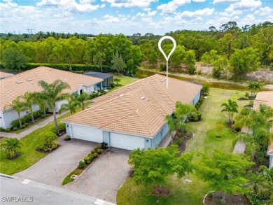 You wont be disappointed with this location.  This villa sits on on Pelican Preserve Golf Club in Florida - for sale on GolfHomes.com, golf home, golf lot