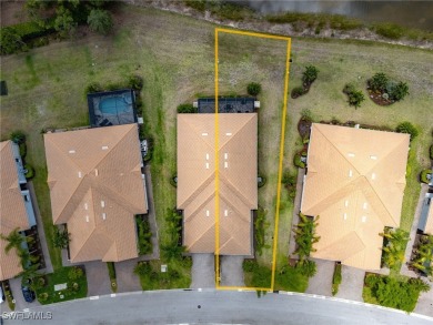 You wont be disappointed with this location.  This villa sits on on Pelican Preserve Golf Club in Florida - for sale on GolfHomes.com, golf home, golf lot