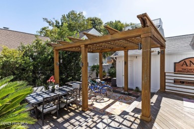 This historic home, long known as the ''Conch House,'' sits on North River Club in North Carolina - for sale on GolfHomes.com, golf home, golf lot