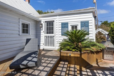 This historic home, long known as the ''Conch House,'' sits on North River Club in North Carolina - for sale on GolfHomes.com, golf home, golf lot