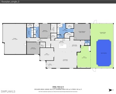 PRICE REDUCED BELOW MARKET VALUE. Discover this 3 Car Garage, 3 on Verandah Golf Course and Club in Florida - for sale on GolfHomes.com, golf home, golf lot