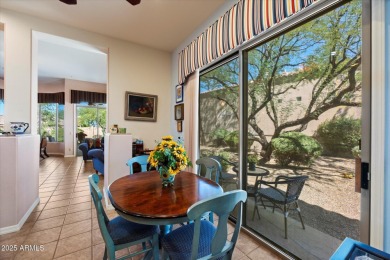 Fabulous single story Edmund-Toll Bros. home in the guard gated on Sanctuary Golf Course At WestWorld in Arizona - for sale on GolfHomes.com, golf home, golf lot
