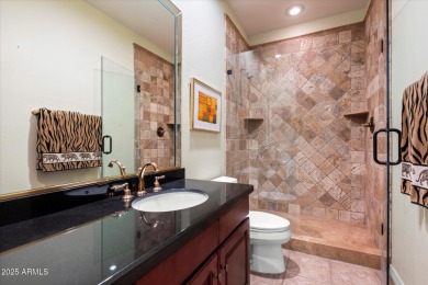 Fabulous single story Edmund-Toll Bros. home in the guard gated on Sanctuary Golf Course At WestWorld in Arizona - for sale on GolfHomes.com, golf home, golf lot