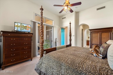Fabulous single story Edmund-Toll Bros. home in the guard gated on Sanctuary Golf Course At WestWorld in Arizona - for sale on GolfHomes.com, golf home, golf lot