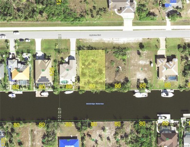 Waterfront vacant parcel with concrete seawall - Sailboat Water on Rotonda Golf and Country Club - Long Marsh  in Florida - for sale on GolfHomes.com, golf home, golf lot