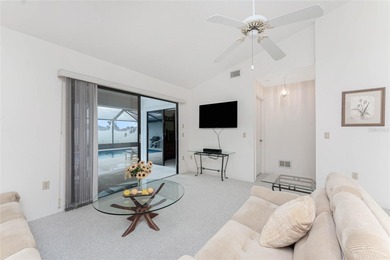 Beautifully maintained 1,732 sq ft, 3-bedroom, 2-bath pool home on Rotonda Golf and Country Club The Palms Course in Florida - for sale on GolfHomes.com, golf home, golf lot