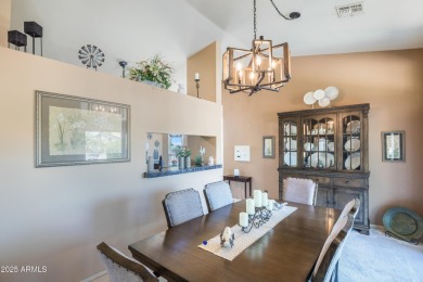 Beautiful, warm and welcoming Granada sits on a larger corner on SunBird Golf Club in Arizona - for sale on GolfHomes.com, golf home, golf lot