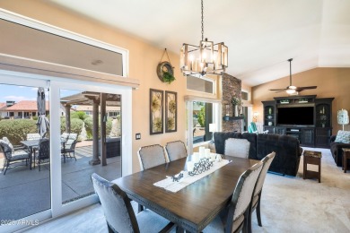 Beautiful, warm and welcoming Granada sits on a larger corner on SunBird Golf Club in Arizona - for sale on GolfHomes.com, golf home, golf lot