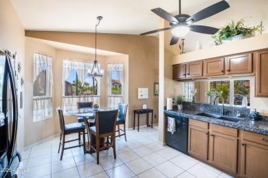 Beautiful, warm and welcoming Granada sits on a larger corner on SunBird Golf Club in Arizona - for sale on GolfHomes.com, golf home, golf lot
