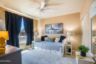Beautiful, warm and welcoming Granada sits on a larger corner on SunBird Golf Club in Arizona - for sale on GolfHomes.com, golf home, golf lot