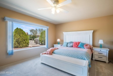 Beautiful, warm and welcoming Granada sits on a larger corner on SunBird Golf Club in Arizona - for sale on GolfHomes.com, golf home, golf lot