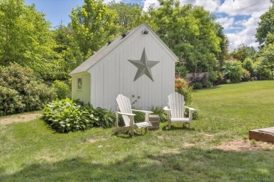 ALWAYS ADMIRED, EXQUISITE cape style home located at the foot of on Shuttle Meadow Country Club in Connecticut - for sale on GolfHomes.com, golf home, golf lot