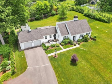 ALWAYS ADMIRED, EXQUISITE cape style home located at the foot of on Shuttle Meadow Country Club in Connecticut - for sale on GolfHomes.com, golf home, golf lot