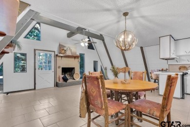 This charming A-frame home is perfectly priced for first time on Hide-A-Way Lake Golf Course in Texas - for sale on GolfHomes.com, golf home, golf lot