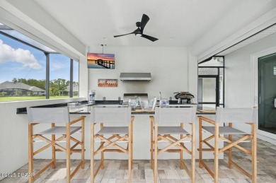 Prepare to be captivated by this luxurious lakefront masterpiece on Venetian Bay Golf Course in Florida - for sale on GolfHomes.com, golf home, golf lot
