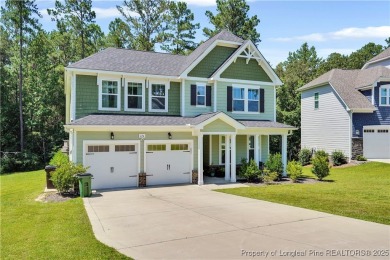 This beautiful home located in the private gated golf community on Anderson Creek Golf Club in North Carolina - for sale on GolfHomes.com, golf home, golf lot