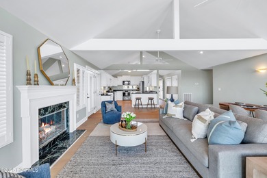 Thoroughly renovated home offering the North Carolina waterfront on Belvedere Country Club in North Carolina - for sale on GolfHomes.com, golf home, golf lot