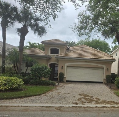 Enter through a private entrance to a peacefully courtyard with on Kensington Golf and Country Club in Florida - for sale on GolfHomes.com, golf home, golf lot