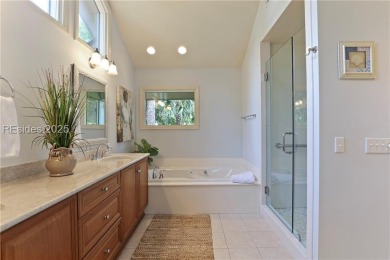 Privacy and convenience meet in this beautifully maintained on Sea Pines Country Club in South Carolina - for sale on GolfHomes.com, golf home, golf lot